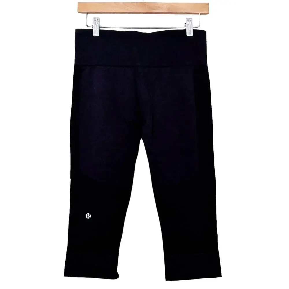 Lululemon Seamlessly Street Cropped Leggings Sz 6